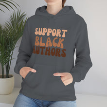 Load image into Gallery viewer, Black Authors Hooded Sweatshirt