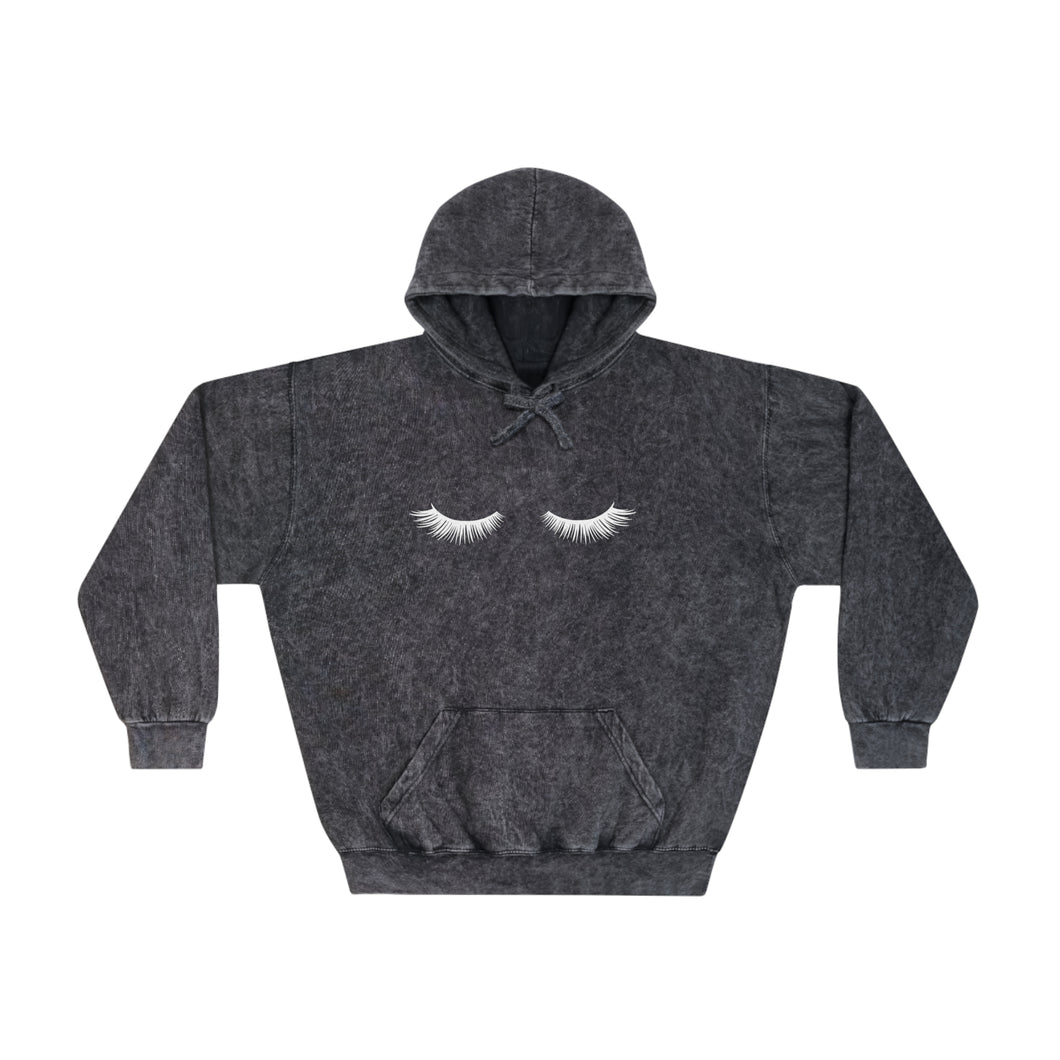 Got Lashes Mineral Wash Hoodie