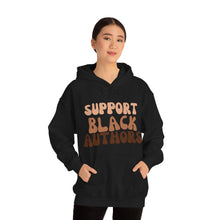 Load image into Gallery viewer, Black Authors Hooded Sweatshirt