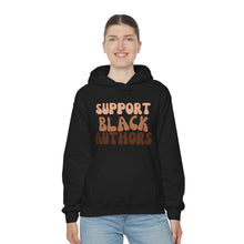 Load image into Gallery viewer, Black Authors Hooded Sweatshirt