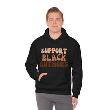 Load image into Gallery viewer, Black Authors Hooded Sweatshirt