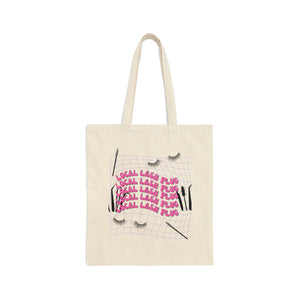 Lash Plug Tote Bag