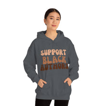 Load image into Gallery viewer, Black Authors Hooded Sweatshirt