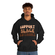 Load image into Gallery viewer, Black Authors Hooded Sweatshirt