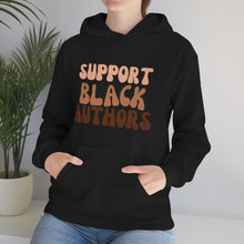 Load image into Gallery viewer, Black Authors Hooded Sweatshirt