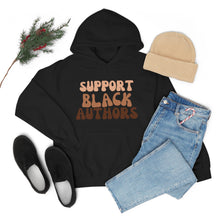 Load image into Gallery viewer, Black Authors Hooded Sweatshirt