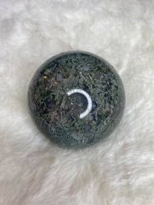 Moss Agate Sphere